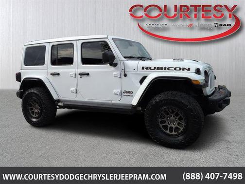 Bright White Clearcoat 2022 Jeep Wrangler Unlimited Rubicon 392