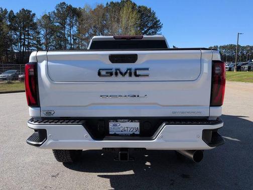 White Frost Tricoat 2025 GMC Sierra 2500 Denali Ultimate