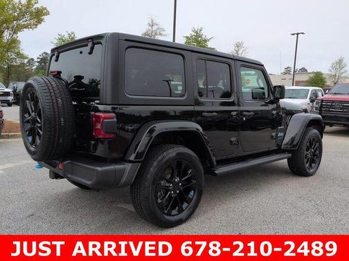 Black Clearcoat 2023 Jeep Wrangler 4xe Sahara