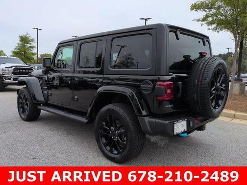 Black Clearcoat 2023 Jeep Wrangler 4xe Sahara