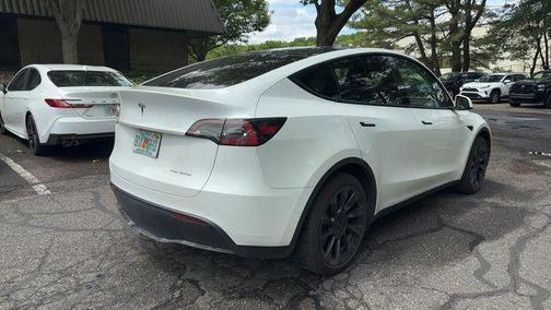 Pearl White Multi-Coat 2021 Tesla Model Y Long Range Dual Motor All-Wheel Drive