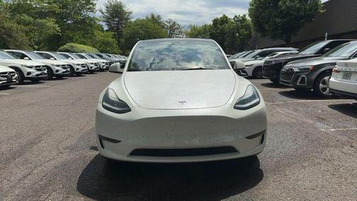 Pearl White Multi-Coat 2021 Tesla Model Y Long Range Dual Motor All-Wheel Drive