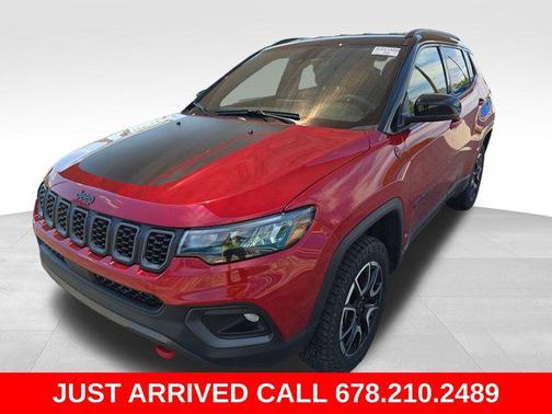 Red Hot Pearlcoat 2025 Jeep Compass Trailhawk