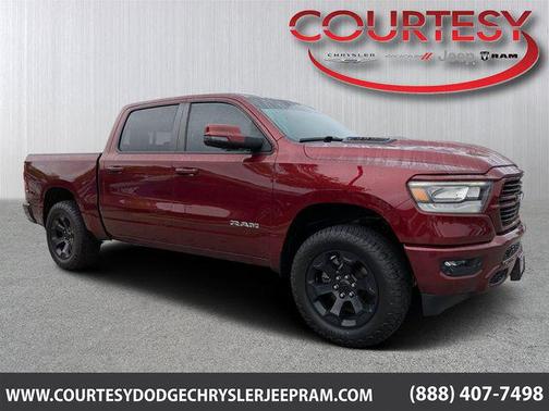 Delmonico Red Pearlcoat 2023 RAM 1500 Laramie