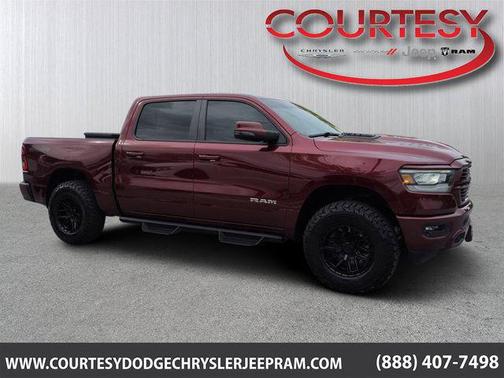 Delmonico Red Pearlcoat 2023 RAM 1500 Laramie