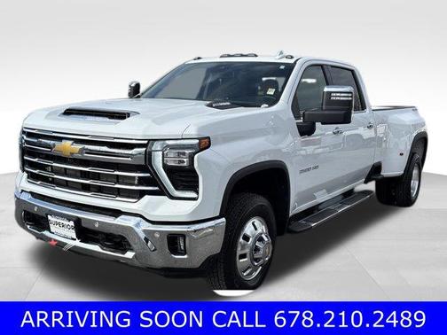 Summit White 2025 Chevrolet Silverado 3500 LTZ