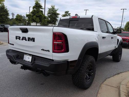 Bright White Clearcoat 2026 RAM 1500 RHO Crew Cab 4x4 5'7' Box