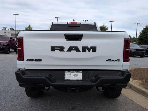 Bright White Clearcoat 2026 RAM 1500 RHO Crew Cab 4x4 5'7' Box