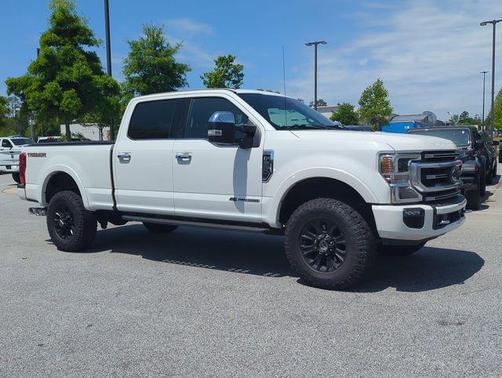 White Metallic 2020 Ford F-250 Platinum