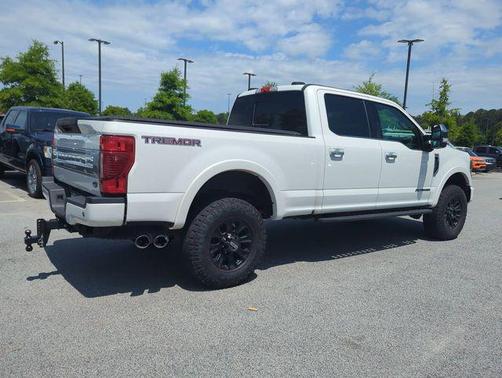 White Metallic 2020 Ford F-250 Platinum