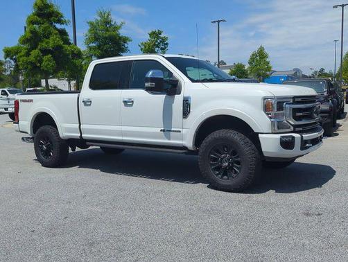 White Metallic 2020 Ford F-250 Platinum
