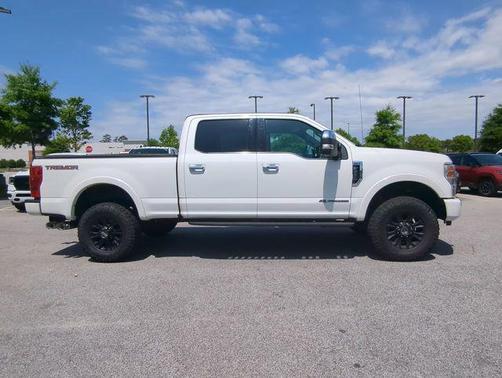 White Metallic 2020 Ford F-250 Platinum