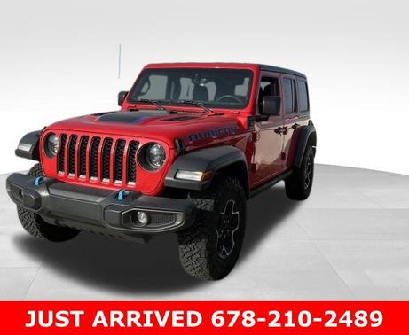 Firecracker Red Clearcoat 2023 Jeep Wrangler 4xe Rubicon