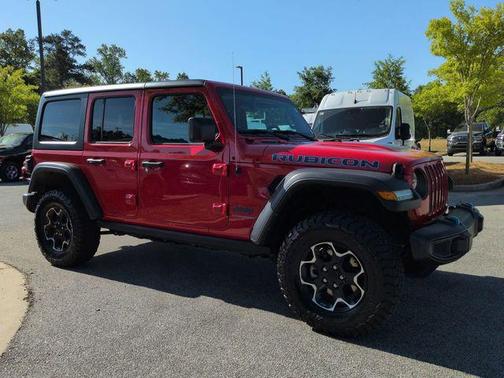 Firecracker Red Clearcoat 2023 Jeep Wrangler 4xe Rubicon
