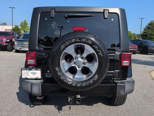 Black Clearcoat 2017 Jeep Wrangler Unlimited Sahara