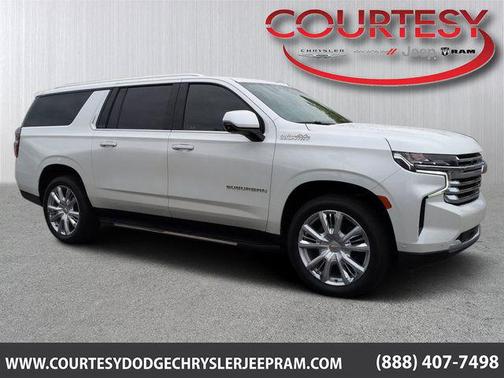 Iridescent Pearl Tricoat 2024 Chevrolet Suburban 4WD High Country