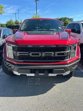 Rapid Red Metallic Tinted Clearcoat 2023 Ford F-150 Raptor