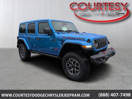 Hydro Blue Pearlcoat 2026 Jeep Wrangler Rubicon