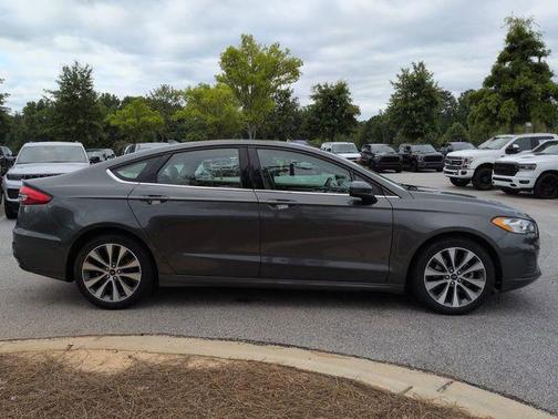 Gray 2019 Ford Fusion SE
