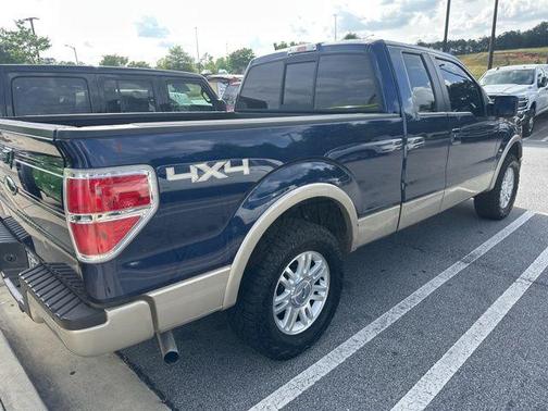 Dark Blue Pearl Clearcoat Metallic 2009 Ford F-150 Lariat SuperCab