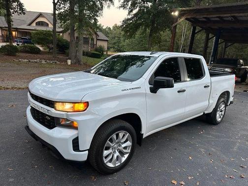 Summit White 2021 Chevrolet Silverado 1500 Custom