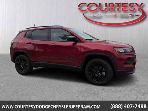 Red Hot Pearlcoat 2026 Jeep Compass Latitude