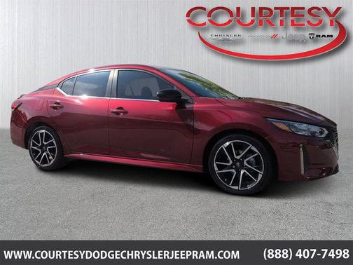 Scarlet Ember Tintcoat 2024 Nissan Sentra SR