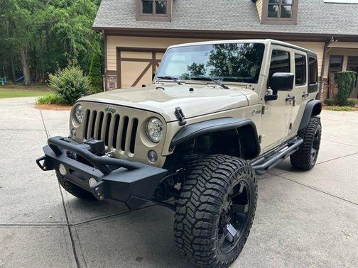 Mojave Sand Clearcoat 2016 Jeep Wrangler Unlimited Sport