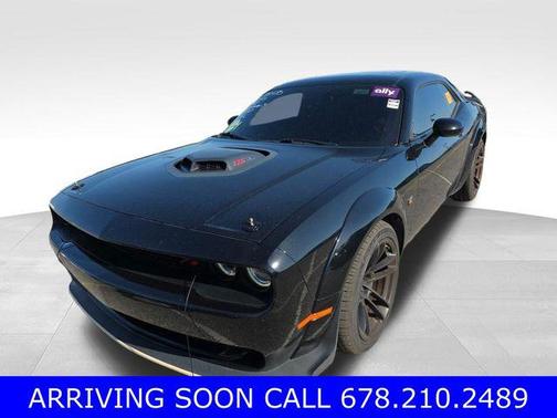 Pitch Black Clearcoat 2022 Dodge Challenger R/T Scat Pack Widebody