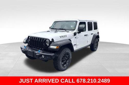 Bright White Clearcoat 2023 Jeep Wrangler 4xe Willys