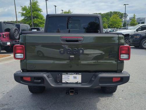 Sarge Green Clearcoat 2021 Jeep Gladiator Willys 4x4