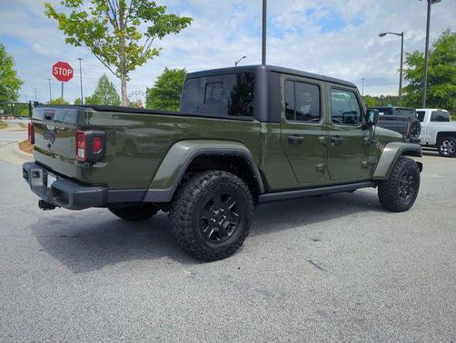 Sarge Green Clearcoat 2021 Jeep Gladiator Willys 4x4