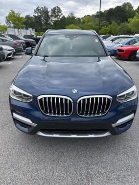 Phytonic Blue Metallic 2021 BMW X3 sDrive30i