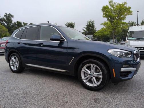 Phytonic Blue Metallic 2021 BMW X3 sDrive30i