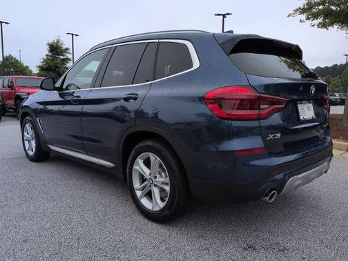 Phytonic Blue Metallic 2021 BMW X3 sDrive30i