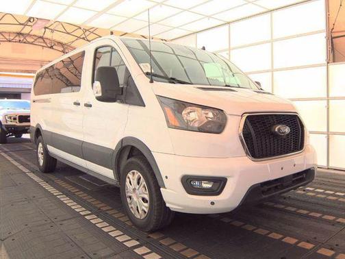Oxford White 2024 Ford Transit-350 XLT
