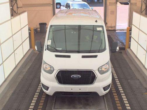 Oxford White 2024 Ford Transit-350 XLT