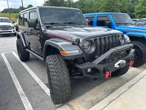 Granite Crystal Metallic Clearcoat 2018 Jeep Wrangler Unlimited Rubicon