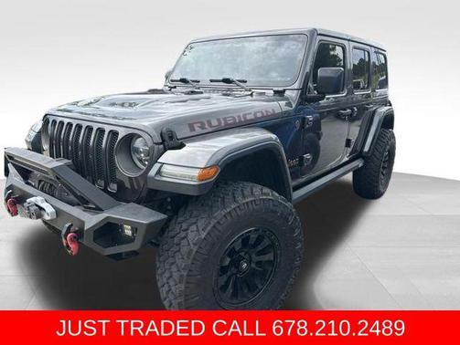 Granite Crystal Metallic Clearcoat 2018 Jeep Wrangler Unlimited Rubicon