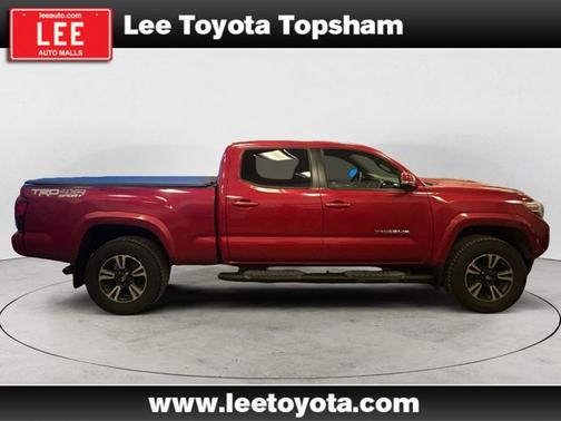 Barcelona Red Metallic 2019 Toyota Tacoma TRD Sport