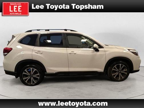 Crystal White Pearl 2020 Subaru Forester Limited