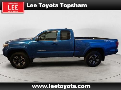 Blazing Blue 2017 Toyota Tacoma TRD Sport