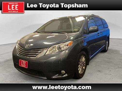 Shoreline Mist 2014 Toyota Sienna XLE
