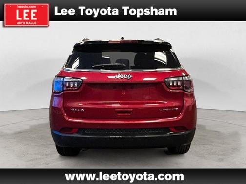 Red Hot Pearlcoat 2025 Jeep Compass Limited