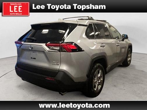 Silver Sky Metallic 2022 Toyota RAV4 Hybrid XLE