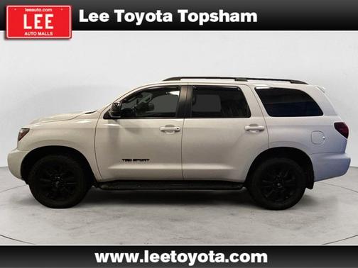 Super White 2018 Toyota Sequoia TRD Sport