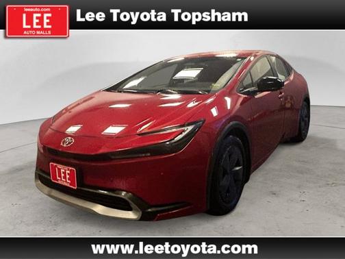 Red 2023 Toyota Prius Prime SE