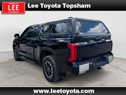 Midnight Black Metallic 2025 Toyota Tundra SR5