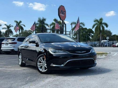Black 2015 Chrysler 200 Limited