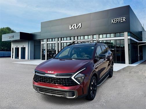 Dawning Red 2023 Kia Sportage X-Line SUV
